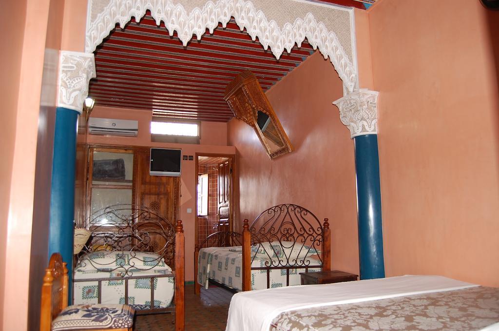 Hotel Jardin Public Fès Rum bild
