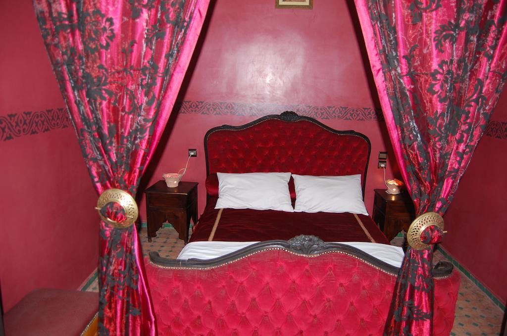 Hotel Jardin Public Fès Rum bild