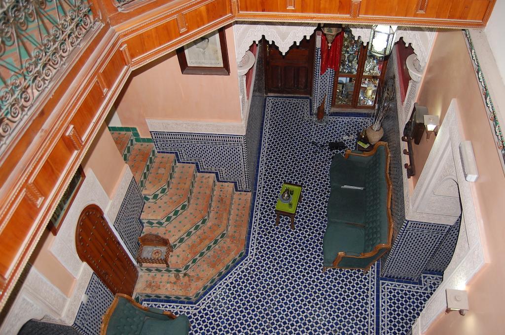 Hotel Jardin Public Fès Rum bild